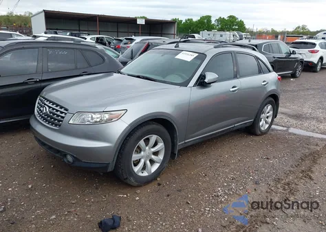 2005 Infiniti Fx35 из США, поврежденный, VIN JNRAS08W35X217371